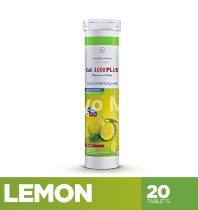 CAC 1000 PLUS LEMON TAB